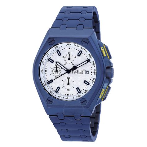 Philipp Plein Extreme Chronograph Quartz White Dial Men's